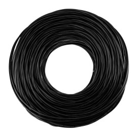 Кабель витая пара U/UTP кат.5E 4х2х24AWG solid CU PE Outdoor черн. (м) Rexant 01-0045