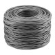 Кабель витая пара F/UTP кат.5e 4х2х24AWG solid CCA PVC INDOOR омедненный сер. (м) PROCONNECT 01-0142-3