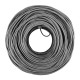 Кабель витая пара F/UTP кат.5e 4х2х24AWG solid CCA PVC INDOOR омедненный сер. (м) PROCONNECT 01-0142-3