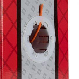 Кабель витая пара F/UTP кат.5e 4х2х24AWG LSZH нг(А)-HF INDOOR SOLID оранж. (м) Rexant 01-0150