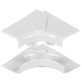 Угол для кабель-канала внутр. изменяемый 80-100град. для DLP 105х50 бел. ИЭК Leg 010605