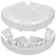 Угол для кабель-канала внешн. изменяемый 60-120град. для DLP 105х50 бел. ИЭК Leg 010619