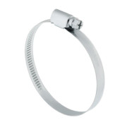 Хомут стальной червячный 60-80 (Россия) Rexant 07-0660