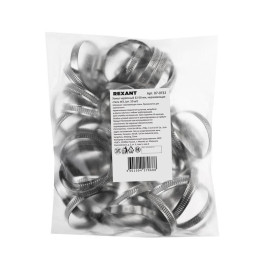 Хомут червячный 32-50/9-0.6мм нержавеющая сталь W2 Rexant 07-0732