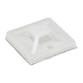 Площадка самоклеящаяся 20х20мм бел. (уп.100шт) Rexant 07-2020