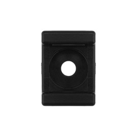 Площадка для крепления стяжки 22х16мм (ПС-2) черн. (уп.100шт) Rexant 07-2103
