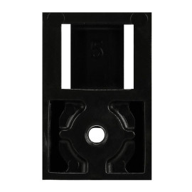 Площадка под стяжку для прямого монтажа черн. (уп.100шт) Rexant 07-2106