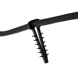 Дюбель-хомут 5-10 для плоского кабеля. черн. (уп.100шт) PROCONNECT T07-4621