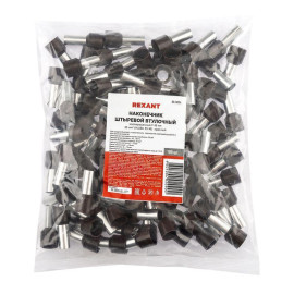 Наконечник штыревой втулочный изолир. (НШВИ F-16мм) 35кв.мм (СЕ350016red) красн. REXANT 08-0834