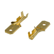 Клемма плоская (штекер-6.3мм) 1-1.5кв.мм (DJ617-6.3B) Rexant 08-0913