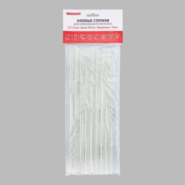 Стержень клеевой d11.3мм L270мм прозр. (уп.10шт) Rexant 09-1270