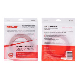 Скотч двухсторонний 20ммх5м прозр. Rexant 09-6520
