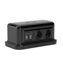 Башенка напольная BUS 12мод. черн. DKC 09090