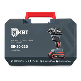 Винтоверт аккумуляторный бесщеточный SB-20-230 серия ПРОФИ КВТ 102590