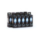 Лампа светодиодная филаментная Black Filament 9Вт свеча 4100К нейтр. бел. E14 710лм GAUSS 103801209