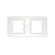 Рамка 2-м Бриллиант горизонт. бел. UNIVersal 7947465