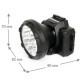 Фонарь аккумуляторный налобный LED5362 7LED 2 режима 220В пластик. черн. (бокс) Ultraflash 11256