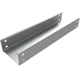 Лоток листовой неперфорированный 100х50 L2500 сталь 0.8мм 