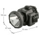 Фонарь аккумуляторный налобный LED5366 LED 2 режима 220В пластик. черн. (бокс) Ultraflash 11649