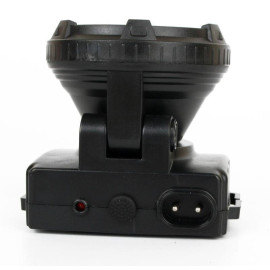 Фонарь аккумуляторный налобный LED5366 LED 2 режима 220В пластик. черн. (бокс) Ultraflash 11649