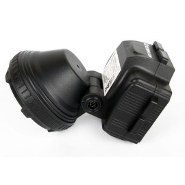 Фонарь аккумуляторный налобный LED5366 LED 2 режима 220В пластик. черн. (бокс) Ultraflash 11649