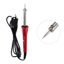 Паяльник с керам. нагреват. долговечное жало 230В/60Вт PROCONNECT 12-0124-4