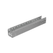 Лоток листовой перфорированный 100х100 L3000 сталь 0.7мм 