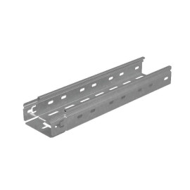 Лоток листовой перфорированный 100х50 L3000 сталь 1.2мм "БЫСТРЫЙ МОНТАЖ ПЛЮС" LPplus50-100-1.2-3000 оцинк. КМ PL0205