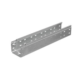 Лоток листовой перфорированный 100х80 L3000 сталь 0.7мм 