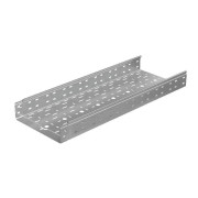 Лоток листовой перфорированный 300х80 L3000 сталь 0.8мм 