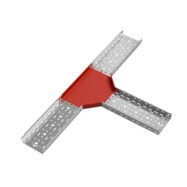 Отвод для лотка Т-образ. 200х50 сталь 0.8мм 