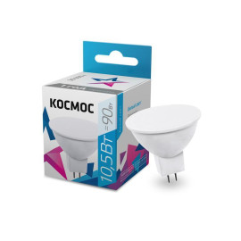 Лампа светодиодная JCDR 10.5Вт 4500К GU5.3 230В КОСМОС LkecLED10.5wJCDRC45