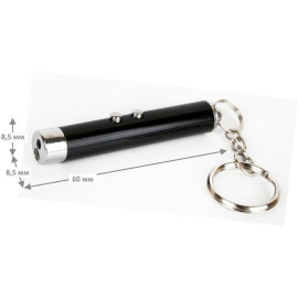 Фонарь LED30L (1LED+лазерная указка 3хAG3 блист-пакет черн.) Ultraflash 12325