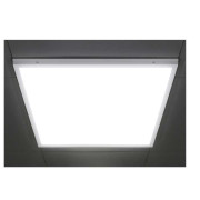 Светильник светодиодный PPL 595/U Opal 40Вт 4000К IP40 4200лм 25мм ДВО/ДПО универс. равномерная засветка встроен. драйвер панель Pro JazzWay 5018204