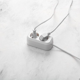 Удлинитель 2х3м с заземл. 3х0.75 бел. PROCONNECT 13-4203