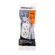 Удлинитель 2х3м с заземл. 3х0.75 бел. PROCONNECT 13-4203