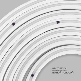 Шнур светодиодный гибкий неон LED SMD 8х16мм 120LED/м бел. (уп.100м) Neon-Night 131-045