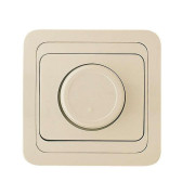 Светорегулятор СП 600Вт Mimoza крем/крем Makel 25011