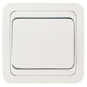 Выключатель 1-кл. СП Mimoza 10А IP20 бел./бел. Makel 12001