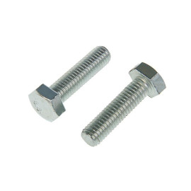 Болт с шестигранной головкой М6х40 DIN 933 класс прочн. 8.8 оцинк. (пакет) (уп.16шт) Tech-Krep/Zitar 102961