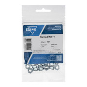 Гайка шестигранная М6 DIN 934 цинк. (пакет) (уп.40шт) Tech-Krep/Zitar 103025