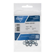 Гайка самоконтрящаяся М6 DIN 985 цинк. (пакет) (уп.16шт) Tech-Krep/Zitar 103031