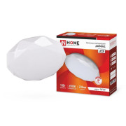 Светильник светодиодный DECO ДАЙМОНД 18Вт 6500К 1620лм 230В 260х55мм IN HOME 4690612033655