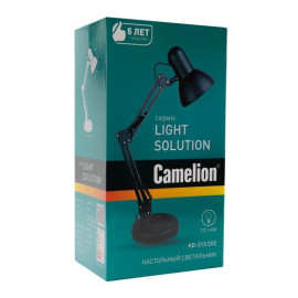 Светильник настольный KD-313 C02 40Вт E27 230В черн. Camelion 13640