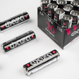 Элемент питания алкалиновый AA/LR6 1.5В Alkaline Pack-20 (уп.20шт) ФАZА 5028098