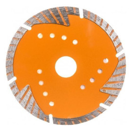 Диск отрезной алмазный сегментный Турбо 125х22.2мм сухая резка Вихрь 73/10/3/21