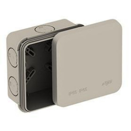 Коробка распределительная ОП 85х85х45мм двухкомпонентн. 8 вводов IP65 сер. Ruvinil 67240