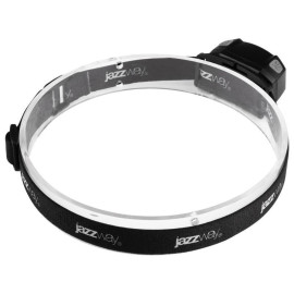 Фонарь аккумуляторный налобный AccuH3-L5W-bk LED 5Вт + 2хRED SMD IP54 5 режимов: 100проц. 180лм 3.5ч/50проц. 110лм 5.5ч/30проц. 65лм 15ч/красн. 28ч/мигающ. красн. 12ч аккум. управл. жестами черн. JazzWay 5036703