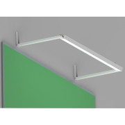 Светильник светодиодный VESTA SCHOOL-18/opal-sand-1223 18Вт 4000К IP20 2200лм с кронштейнами бел. CSVT ЦБ000018892