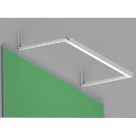 Светильник светодиодный VESTA SCHOOL-18/opal-sand-1223 18Вт 4000К IP20 2200лм с кронштейнами бел. CSVT ЦБ000018892